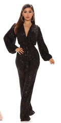 women's sequin jumpsuit, women's romper with sequins, women's fashion jumpsuit, women's club jumpsuit, winter evening romper, v-neck jumpsuit, trendy evening jumpsuit, stylish winter romper, sparkly jumpsuit, skinny fit jumpsuit, sexy v-neck romper, sexy jumpsuit for women, sequin party outfit, sequin evening wear, party romper for women,  

