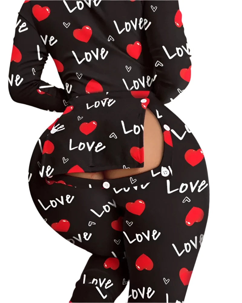 
women’s v-neck pajama onesie, women’s sexy festive loungewear, women’s cozy christmas onesie, women’s cheeky onesie pajamas, women's holiday loungewear jumpsuit, women's holiday button-down suit, women's christmas pajama romper, women's christmas pajama jumpsuit, women's cheeky holiday pajamas, women's button-front loungewear, women's button down-pajama suit, women's back flap pajama suit, v-neck holiday pajama women, sexy women’s holiday romper, 
back flap holiday loungewear.

