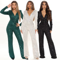 women's sequin jumpsuit, women's romper with sequins, women's fashion jumpsuit, women's club jumpsuit, winter evening romper, v-neck jumpsuit, trendy evening jumpsuit, stylish winter romper, sparkly jumpsuit, skinny fit jumpsuit, sexy v-neck romper, sexy jumpsuit for women, sequin party outfit, sequin evening wear, party romper for women,  

